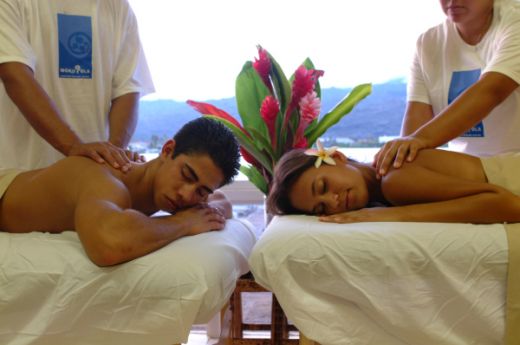 massage californien en couple